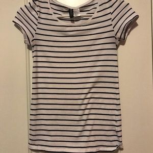 Striped short sleeve
